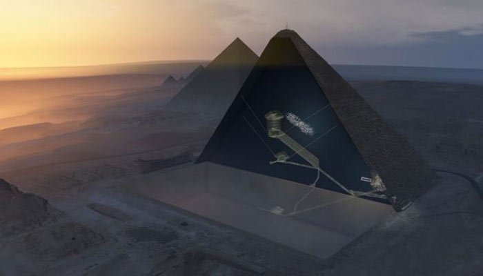 Geheimnisvolle Leere in der Großen Pyramide von Gizeh. Werden wir wissen, was sich darin befindet?