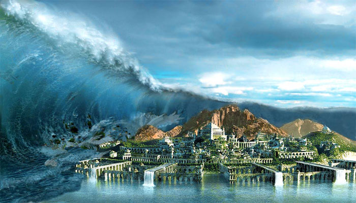 20.000 Jahre alte untergetauchte Pyramide Atlantis, beschrieben von Platon? 